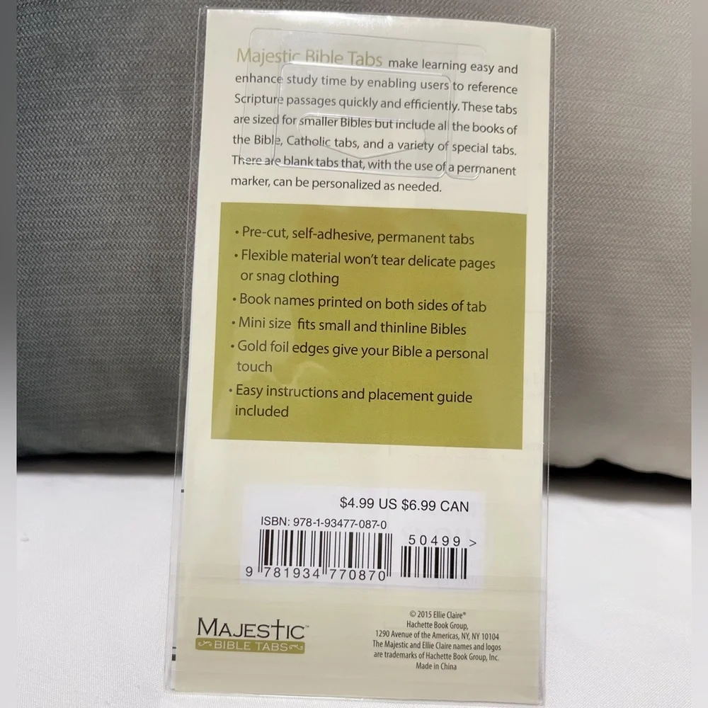 Magestic tradicional Gold-Edged bible Tabs 2 FOR 8$